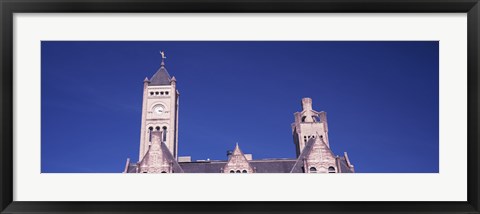 Framed High section view of the Union Station Hotel in Nashville, Tennessee, USA Print