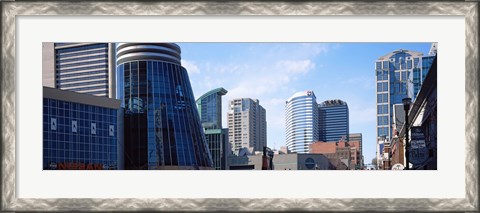 Framed Downtown skylines of Nashville, Tennessee, USA 2013 Print