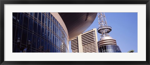 Framed Low angle view of Bridgestone Arena, Nashville, Tennessee, USA Print