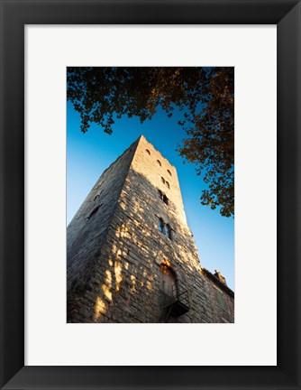 Framed Pope John XXII tower at Cahors, Lot, Midi-Pyrenees, France Print