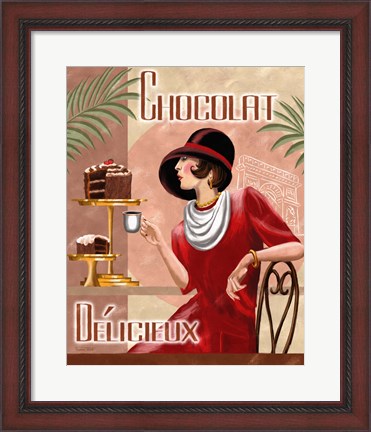 Framed French Chocolate II Print