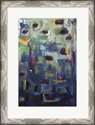 Framed Abstract EXP II Print