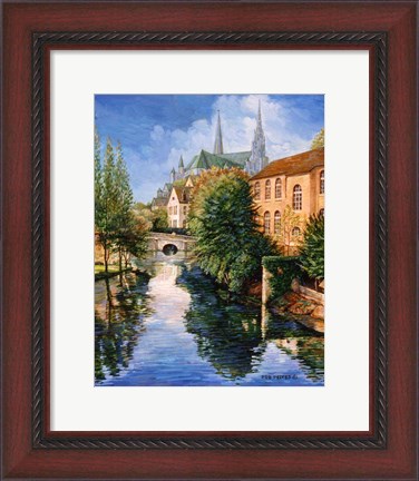 Framed Chartres Print