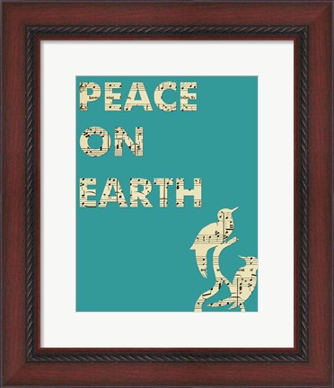 Framed Peace On Earth Print