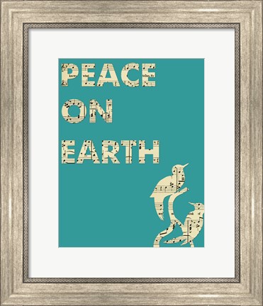 Framed Peace On Earth Print