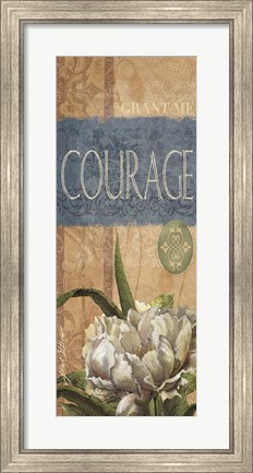 Framed Courage Print