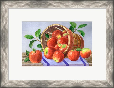 Framed Just Apples Print