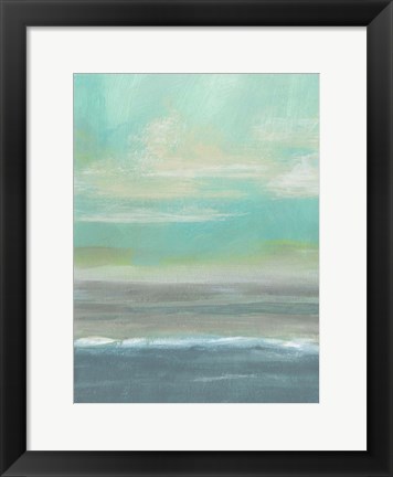 Framed Lowland Beach II Print