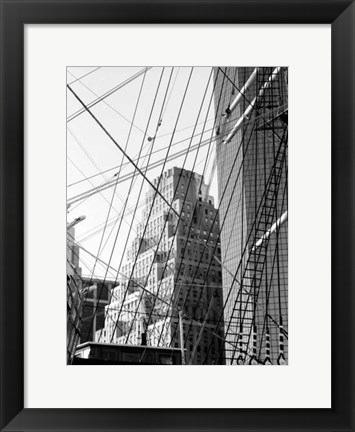 Framed South Street Seaport I Print