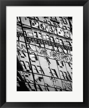 Framed Reflections of NYC III Print