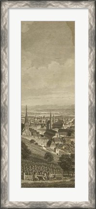 Framed Pastoral Panorama II Print