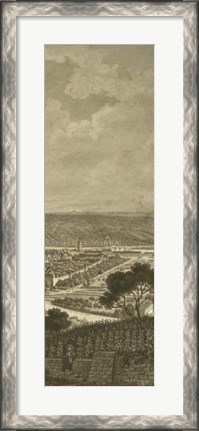 Framed Pastoral Panorama IV Print