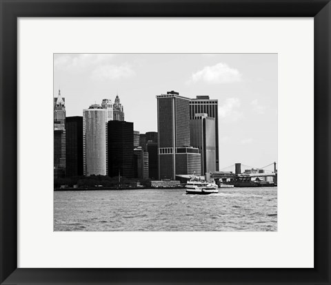 Framed NYC Skyline VII Print