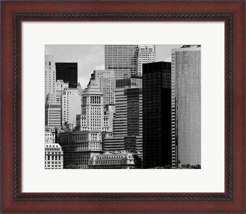 Framed NYC Skyline VIII Print