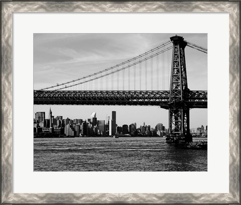 Framed Bridges of NYC IV Print