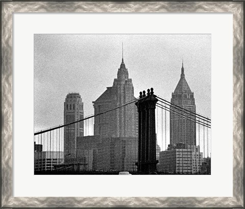 Framed Bridges of NYC VI Print