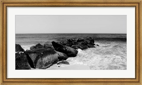 Framed Shore Panorama II Print