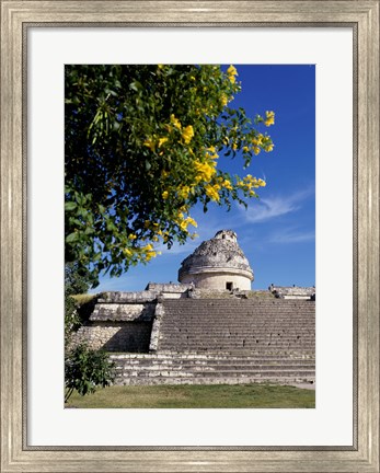 Framed Low angle view of El Caracol Observatory Print