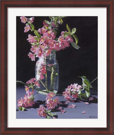 Framed Quince &amp; Ruby II Print