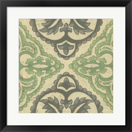 Framed Quatrefoil II Print