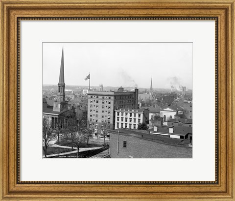 Framed Richmond, Va. photograph Print