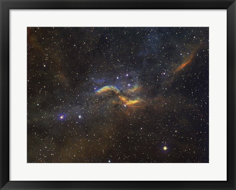 Framed Propeller Nebula Print