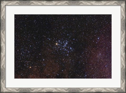 Framed Messier 6, the Butterfly Cluster Print