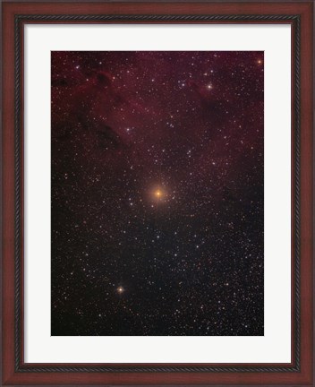 Framed Mu Cephei, a red supergiant in the constellation Cepheus Print