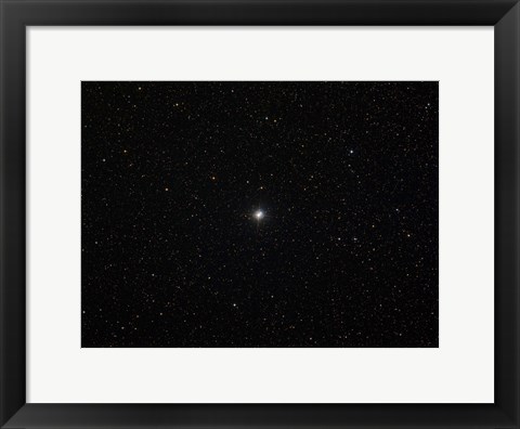 Framed double star Albireo in the constellation Cygnus Print