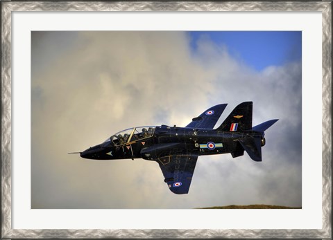 Framed Hawk T1 trainer aircraft of the Royal Air Force Print