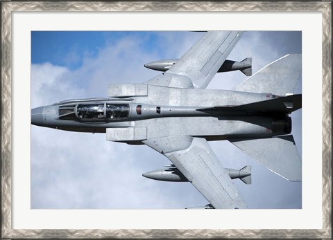 Framed Royal Air Force Tornado GR4 over North Wales Print