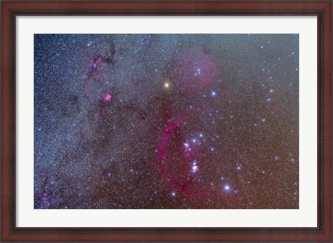 Framed Orion and Monoceros region Print