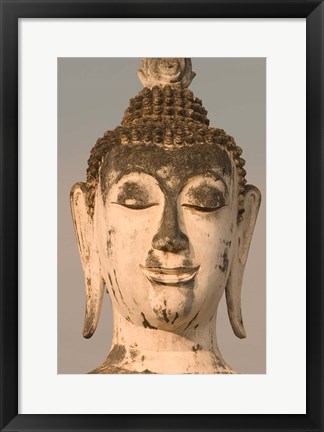 Framed Historic Hindu Statue, Kenya Print