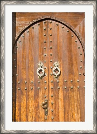 Framed Door in the Souk, Marrakech, Morocco, North Africa Print