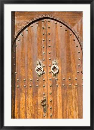 Framed Door in the Souk, Marrakech, Morocco, North Africa Print