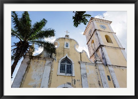 Framed Church of Our Lady of Conception, Inhambane, Mozambique Print