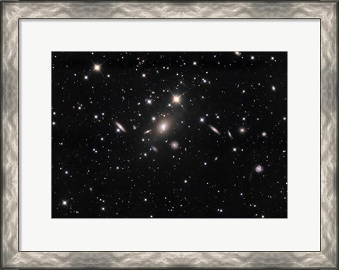 Framed Abell 2666 Galaxy cluster Print