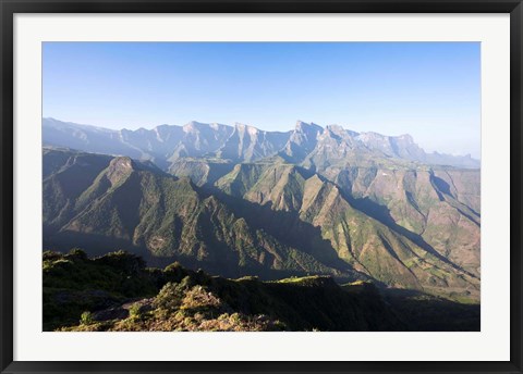 Framed Semien Mountains National Park, Ethiopia Print