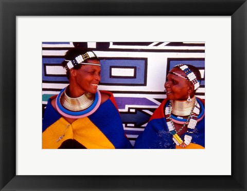 Framed Ndembelle Women, South Africa Print