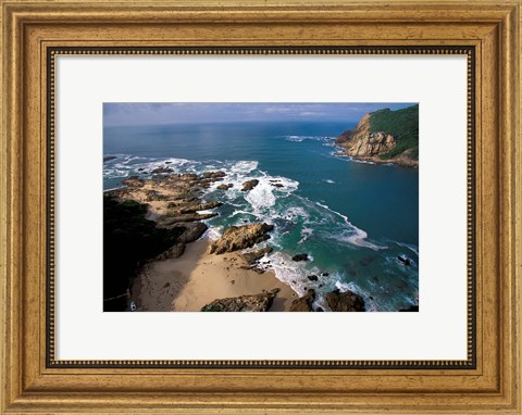 Framed South Africa, Garden Route, Knysna Lagoon Inlet Print