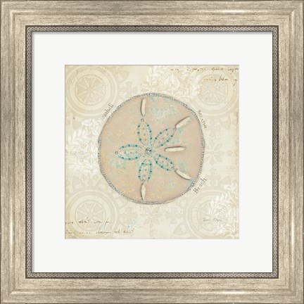 Framed Beach Treasures IV Print