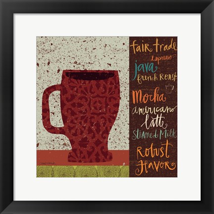 Framed Fair Trade II Print