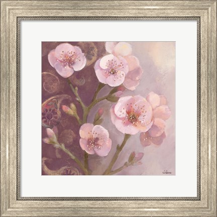 Framed Gypsy Blossoms I Print