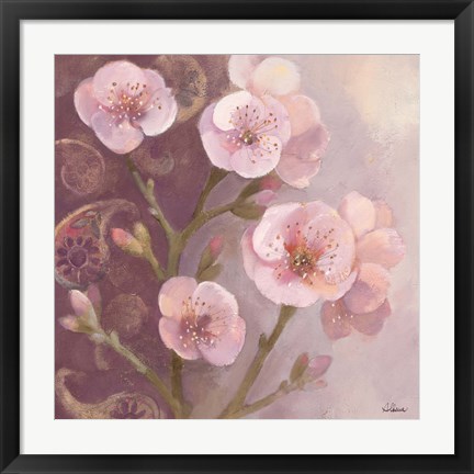 Framed Gypsy Blossoms I Print