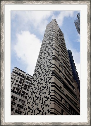 Framed Building, Hong Kong, China Print