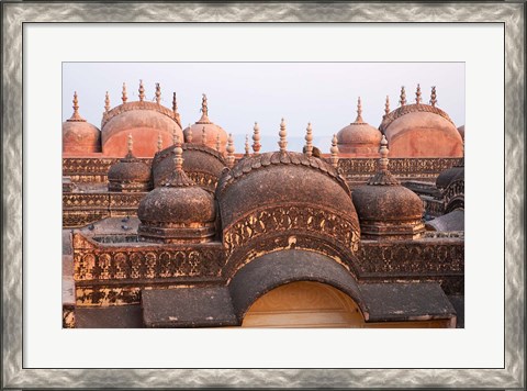 Framed Madhavendra Palace at sunset, Jaipur, Rajasthan, India Print