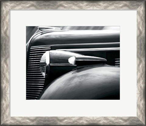 Framed 37&#39; Buick Print