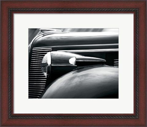 Framed 37&#39; Buick Print