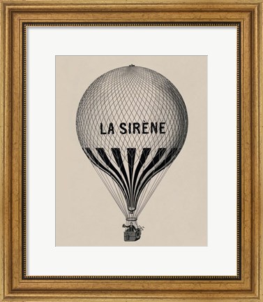 Framed La Sirene Print