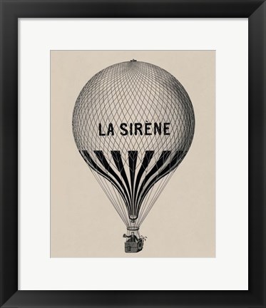 Framed La Sirene Print